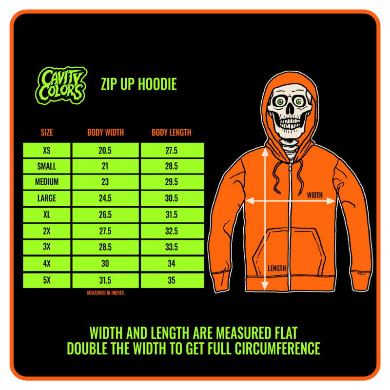 ZIP UP CHART