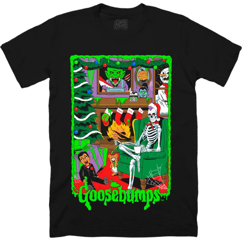 goosebumps spooky holiday tee